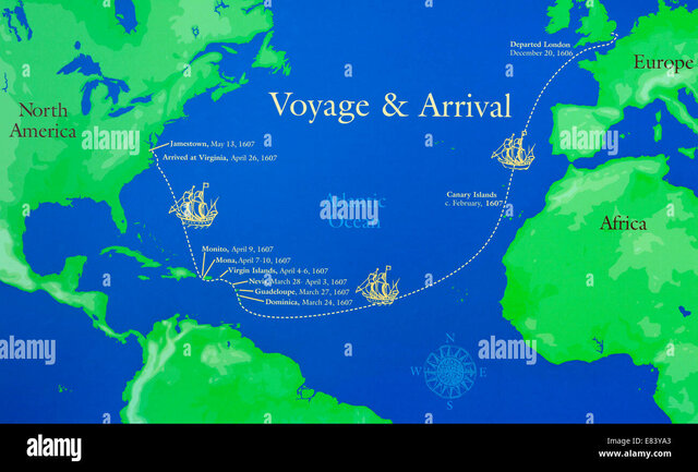 First Settlement : Jamestown , Virginia