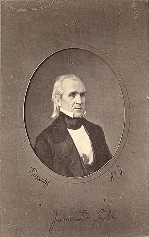 James K. Polk elected