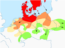 Los germanos occidente
