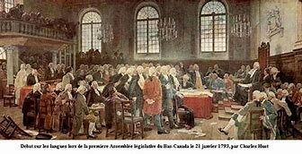 Début du régime britannique