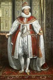 James I reigns England