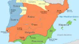 Timeline: Península ibèrica a l'Edat Mitjana