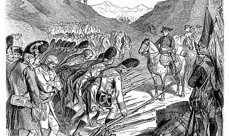 Début de la guerre de sept ans