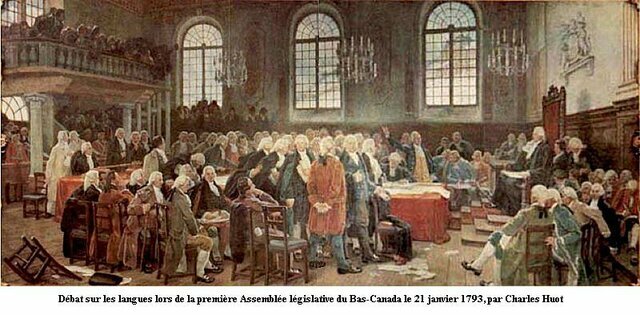 Début du régime Britannique