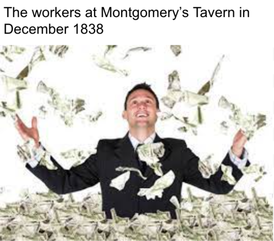 Gathering In Montgomerys Tavern