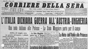 L'Italia entra in guerra