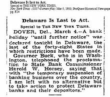 Emergence Banking Act