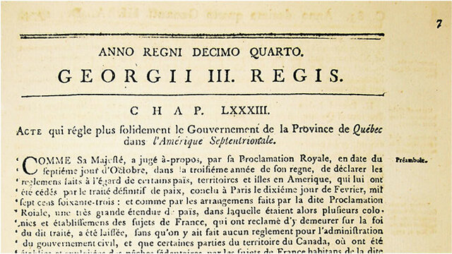 L’Acte de Québec