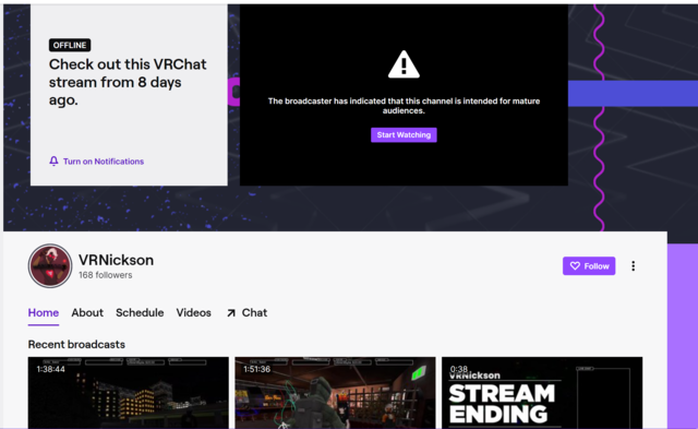 First Started Streaming