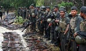 Military conflict with Tamils in Sri Lanka