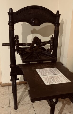 Armenian printing press