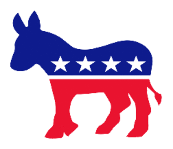 Democrats split in 1860