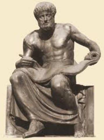 384 BC -Aristotle