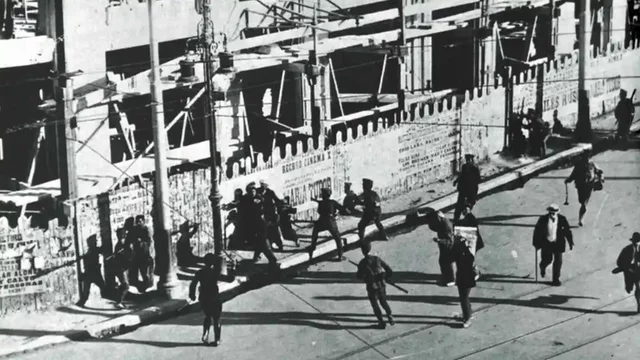 Crisis militar, política y huelga general