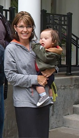 In front of the Gov's house