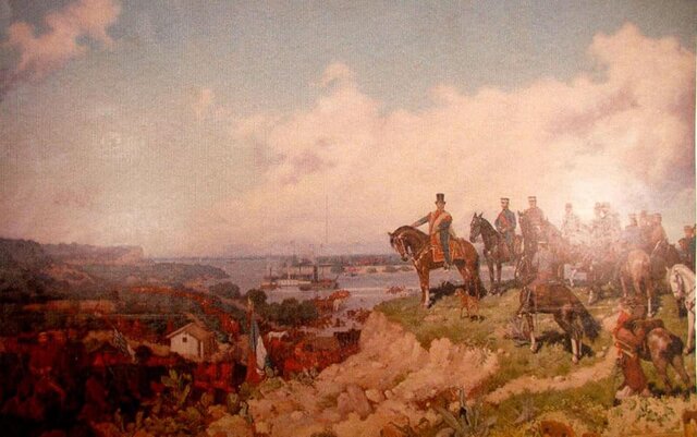 Urquiza firma la paz con Corrientes