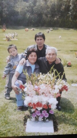 LA FOTO CON MI ABUELO ANTES DE MORIR