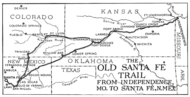 The Santa Fe trail