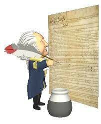 US Constitution Written
