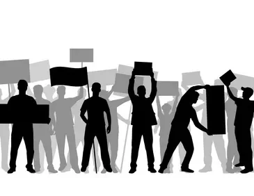 Manifestación de Cananea.