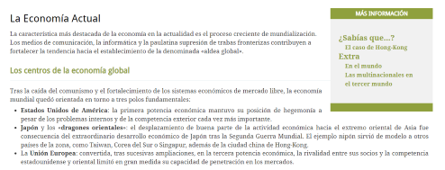 LA ECONOMIA EN LA ACTUALIDAD SIGLO XX