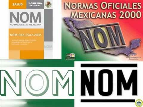 Llegada de las Normas oficiales mexicanas