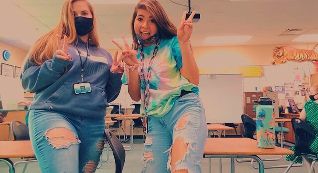 Started school with covid going on