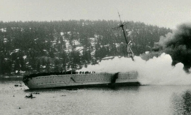 Senkingen av Blücher