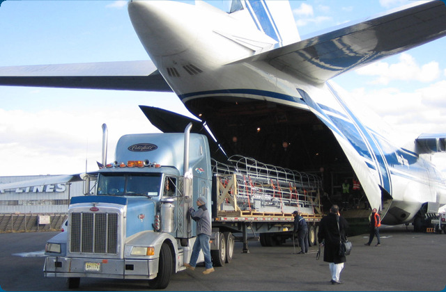 Transporte aéreo de mercancías