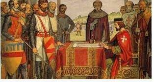 Rey Juan sin Tierra, quien era de Inglaterra otorga la Carta Magna