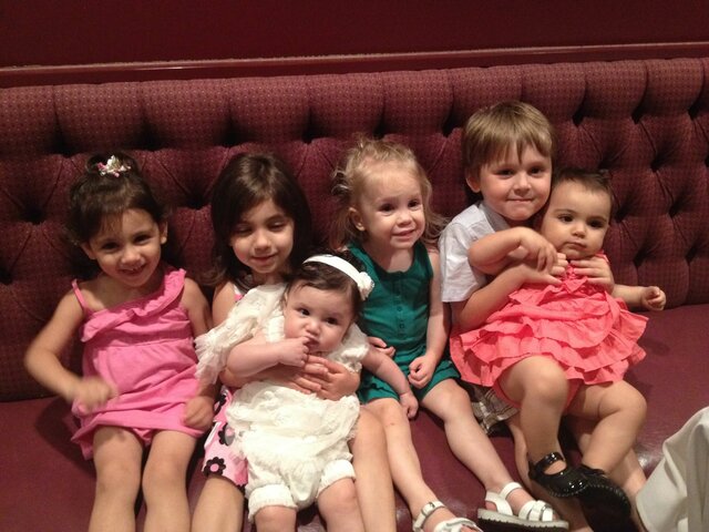 Hanging out with my cousins