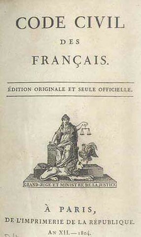 french civil code