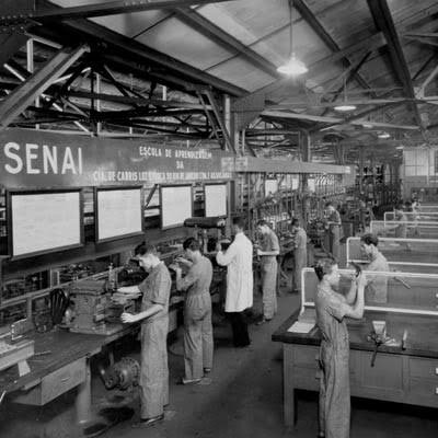 Criaçao do Serviço Nacional de Aprendizagem Industrial