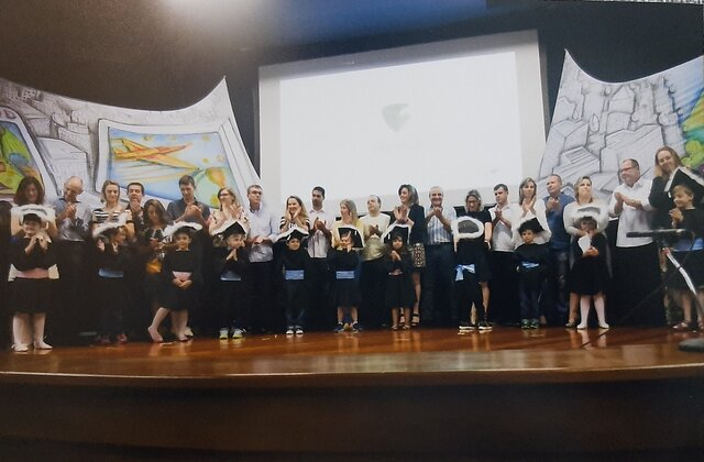 "Graduation" of the end of kindergarden