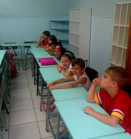 First grade at Santa Catarina