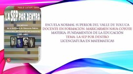 Timeline: LA SEP POR DENTRO POR MARICAMEN NAVA COYOTE