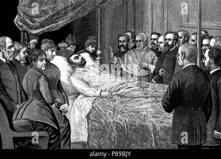 Death of Alfonso XII  25 de noviembre  de 1885