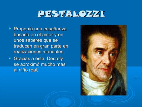 Siglo XVIII- Johann Heinrich Pestalozzi