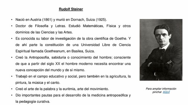 Siglo XIX- Rudolf Steiner