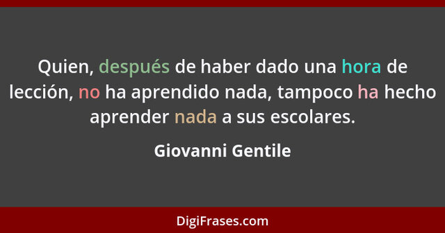 Siglo XIX- Giovanni Gentile