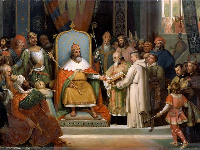 GUERRES SAIXONES/CARLEMANY FUNDA EL COMTAT DE GIRONA.