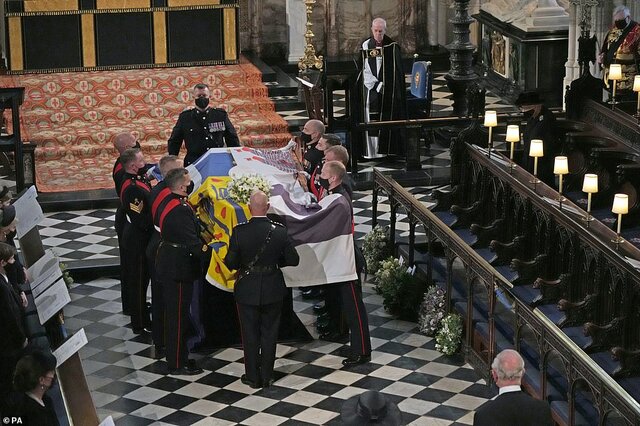 Death of her husband Prince Philip