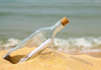 Comunicación mediante botellas