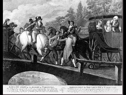 King Louis XVI and Marie Antoinette Flee