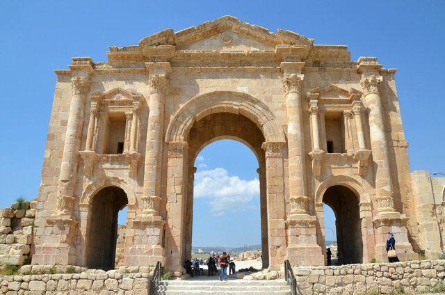 L'Arco Romano di Adriano a Gerasa