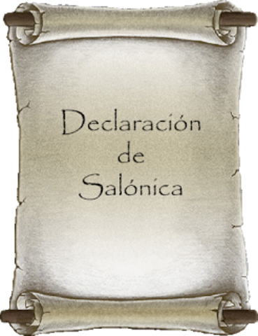 Conferencia internacional: medio ambiente y sociedad educación y sensibilización para la sociedad, Declaración de Salónica Grecia