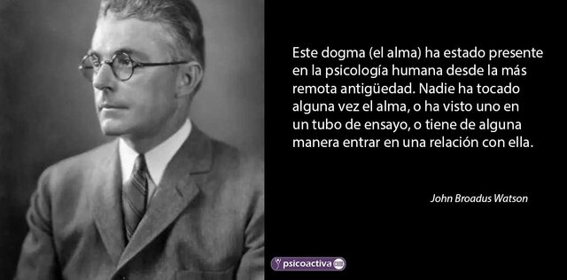 ENFOQUE CONECTIVISTA WATSON, JOHN BROADUS (1878-1958)