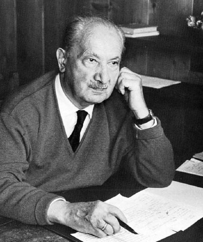 Personajes representativos de la época - Martin Heidegger