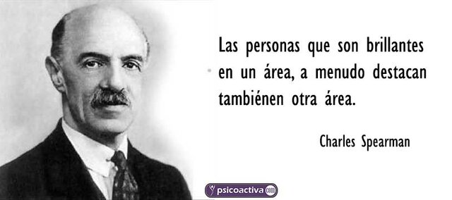 Charles Edward Spearman, Teoria bifactorial