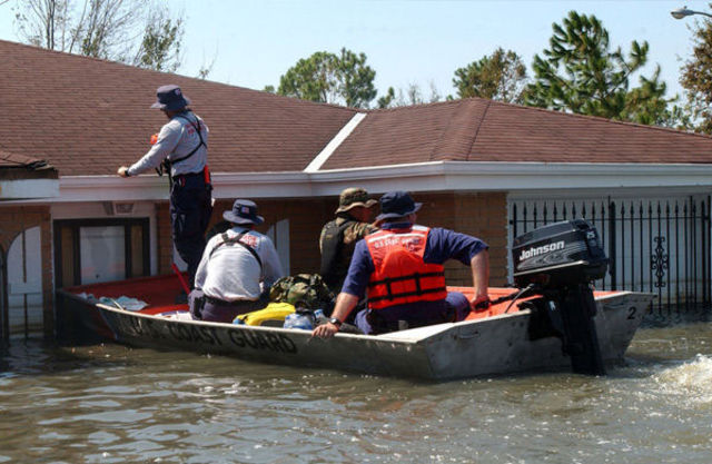 The Coast Guard has rescued 4,000 people in New Orleans.